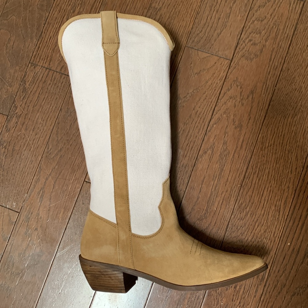NWB Urban Outfitters UO tall cowboy boots - Picture 6 of 12